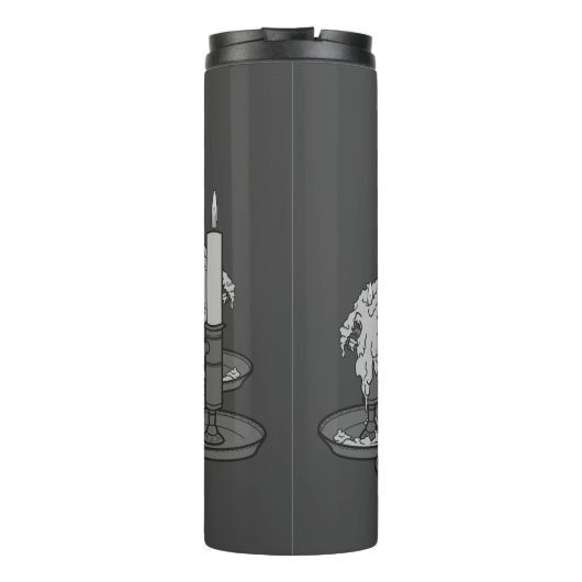 kaarsen thermosbeker (Achterkant)