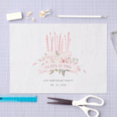 Kaarsen van de flesjes van de zachte doornhaai All Tissuepapier (Craft)