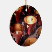 Kaarsen van de missies van Texas Keramisch Ornament (Rechts)
