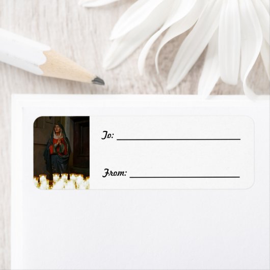 Kaarsen van Hoop [Kerstmis] Etiket (Insitu)