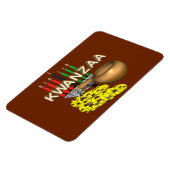 kaarsen van Kwanzaa - Magneet (Linkerzijde)