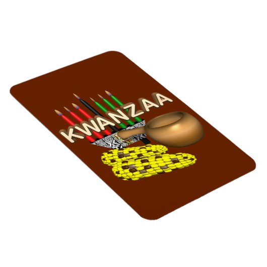 kaarsen van Kwanzaa - Magneet (Rechterzijde)