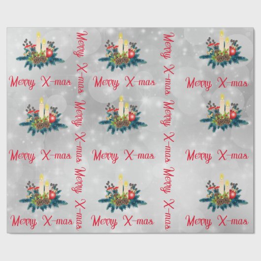 Kaarsen Verpakkingspapier Cadeaupapier (Vlak)