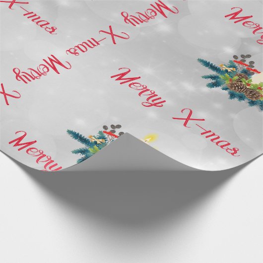 Kaarsen Verpakkingspapier Cadeaupapier (Hoek)