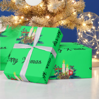 Kaarsen Verpakkingspapier Cadeaupapier