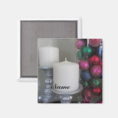 Kaarsen voor bestrating en glasbakken magneet (Voorkant / Achterkant)