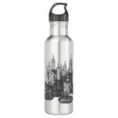 kaarsen waterfles  (Voorkant)