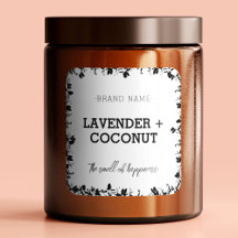 Kaarsen | Zeep | Etiket op honingproducten, vierka