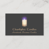 kaarsenmaker visitekaartje (Voorkant)