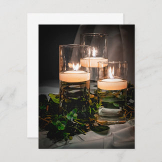 Kaarsentrio Aankondiging