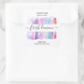 Kaarsetiket productetiket holografisch potje label (Tas)