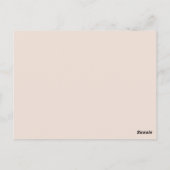 kaarsfeest ansichtkaart briefkaart (Achterkant)