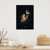 KAARSKEVER van Alexandra Dikaia Poster (Keuken)