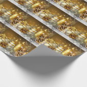 kaarslicht cadeaupapier (Hoek)