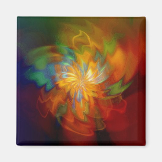 Kaarslicht Corsage Magnet (Voorkant)