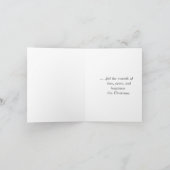 Kaarslicht - de Wensen van Kerstmis Feestdagen Kaart (Binnen)