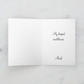 Kaarslicht donker feestdagen kaart (Binnen)