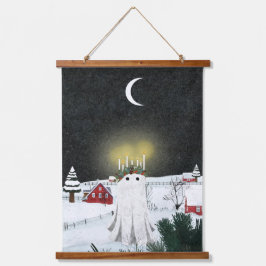 kaarslicht hangend wandkleed