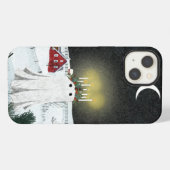 kaarslicht iPhone hoesje (Achterkant horizontaal)