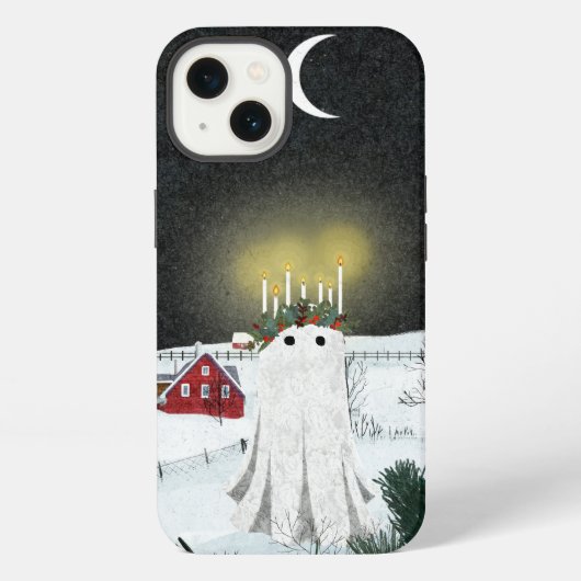 kaarslicht iPhone hoesje (Achterkant)
