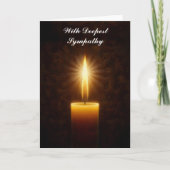 kaarslicht kaart (Voorkant)