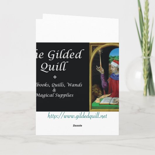 Kaarslicht Moon Kaarten (Achterkant)