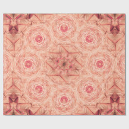 Kaarslicht Roze Broche Cadeaupapier