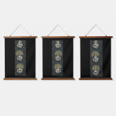 Kaarslicht schuifwandtapijt hangend wandkleed (Driedubbel)