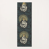 kaarslicht scroll wandtapijt yoga mat (Achterkant)