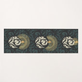 kaarslicht scroll wandtapijt yoga mat (Voorkant (horizontaal))