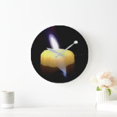 Kaarslicht wandklok (Huis)