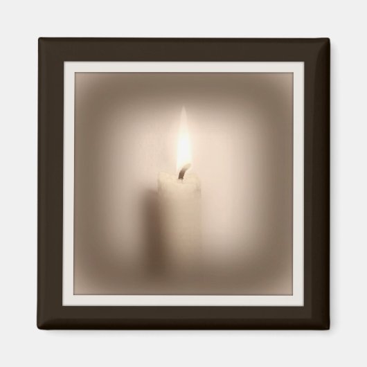 kaarsmagneet magneet (Voorkant)