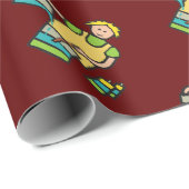 kaarsmakerij cadeaupapier (Rol Hoek)