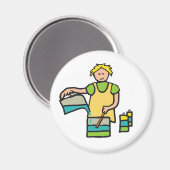 kaarsmakerij magneet (Voorkant / Achterkant)