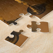 kaarsschilderpuzzel legpuzzel (Zijkant)