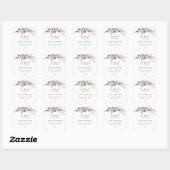 Kaarsstickers Vierkante Sticker (Vel)