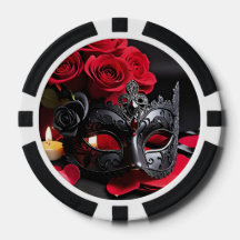 Kaarsverlichte Romance Poker Chips