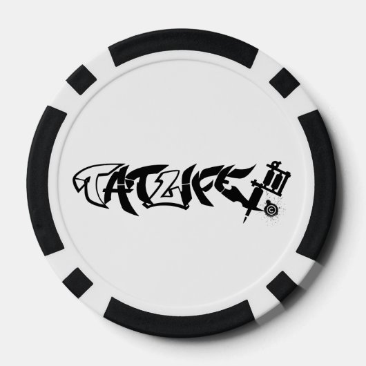 Kaarsverlichte Romance Poker Chips (Achterkant)
