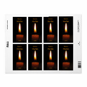 Kaarsvlam Wijnetiket Etiket (Full Sheet)