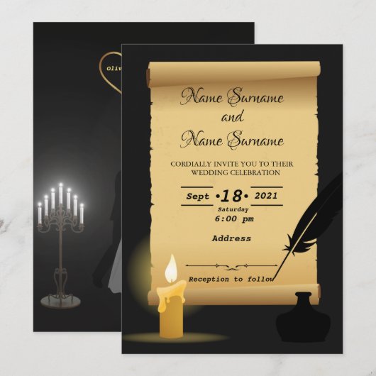 "" KAART (Voorkant / Achterkant)