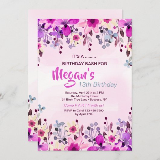 " KAART (Voorkant / Achterkant)