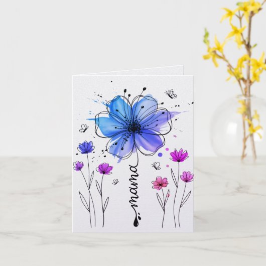 Kaart (Gele Bloem)