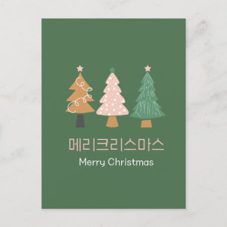kaart 크리스마인사 말 카 드스