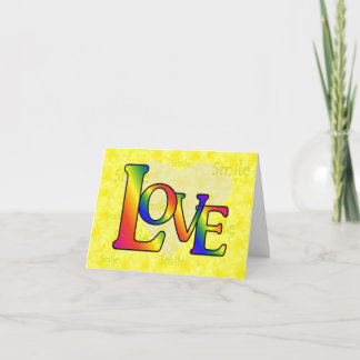 Kaart 14.11.40.4 HART NOTECARD met GLIMLACH