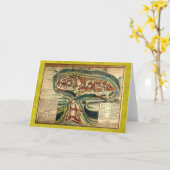 Kaart 1691 van Podilskyi van Kamianets (Gele Bloem)