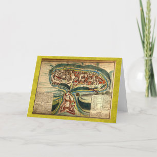 Kaart 1691 van Podilskyi van Kamianets