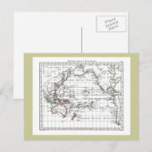 kaart 1806 - Australasie en polynesie (Voorkant / Achterkant)