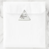 kaart 1806 - Australasie en polynesie Sticker (Tas)
