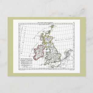 Kaart 1806 - Les Isles Britanniques