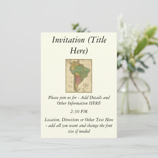 kaart 1826 Zuid-Amerika van Anthony Finley (Staand voorkant)